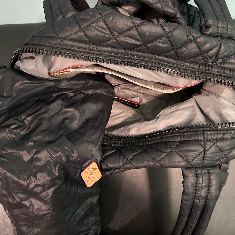 Mzwallace Black Quilted Shoulder Bag - Picture 5 of 5